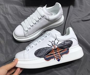 Alexander McQueen Oversized Black and White Butterfly