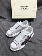 Alexander McQueen Oversized Black and White Butterfly - 6