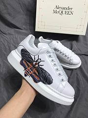 Alexander McQueen Oversized Black and White Butterfly - 5
