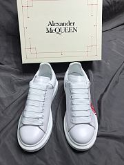 Alexander McQueen Oversized White MCQ Red - 4