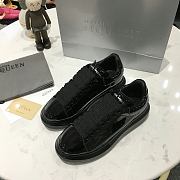 Alexander McQueen Oversized Black Patent - 6