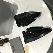 Alexander McQueen Oversized Black Patent - 4