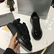Alexander McQueen Oversized Black Patent - 3