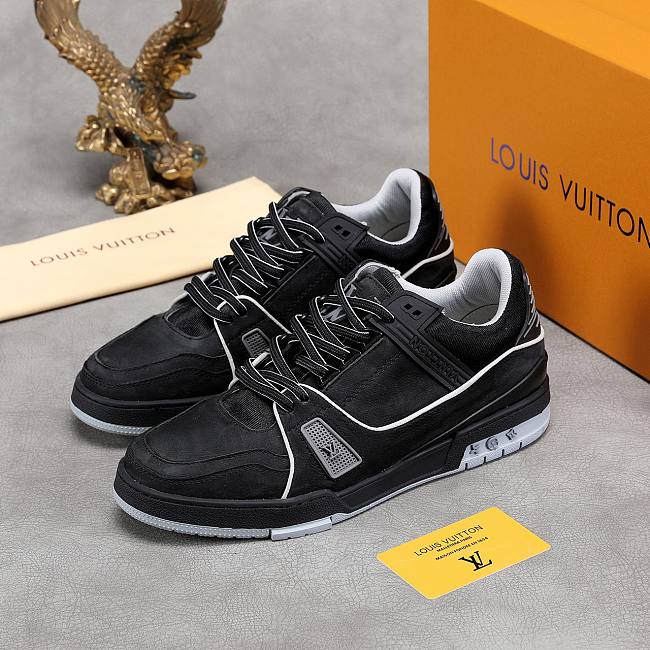 Louis Vuitton LV Trainer Sneaker Black - 1