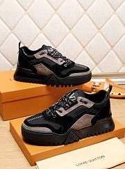 Louis Vuitton LV Trainer Sneaker Black Brown - 5