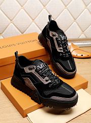 Louis Vuitton LV Trainer Sneaker Black Brown - 4