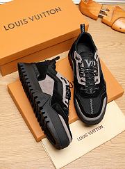 Louis Vuitton LV Trainer Sneaker Black Brown - 2