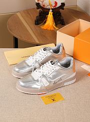 Louis Vuitton LV Trainer Sneaker Silver - 1