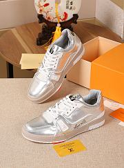 Louis Vuitton LV Trainer Sneaker Silver - 5