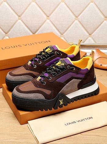 Louis Vuitton LV Trainer Sneaker Yellow Purple