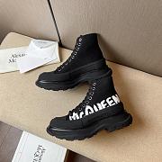 Alexander McQueen Tread Slick Boot High Top Black - 3