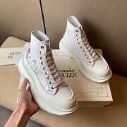 Alexander McQueen Tread Slick Boot High Top White - 5