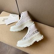 Alexander McQueen Tread Slick Boot High Top White - 3