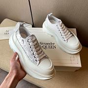 Alexander McQueen Tread Slick Boot Low White - 3
