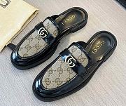 Gucci Leather Slipper Black - 1