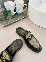 Gucci Leather Slipper Black - 4