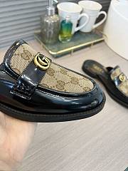 Gucci Leather Slipper Black - 6