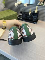 Gucci Loafer With Web And Interlocking G Green - 2