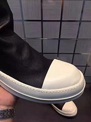 Rick Owens Black Stocking Sneaker Boots - 3
