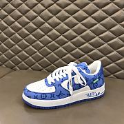 Louis Vuitton Nike Air Force 1 Low Blue - 3