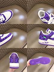 Louis Vuitton Nike Air Force 1 Low Purple - 2