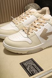 Off-White Out of Office Low-Top Sneakers White Beige - 2