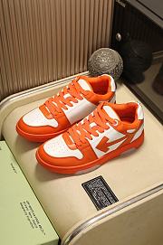 Off-White Out of Office Low-Top Sneakers White Orange - 4