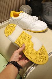 Off-White Out of Office Low-Top Sneakers White Yellow - 5