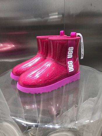 Ugg Boots Classic Clear Mini Hibiscus Pink 