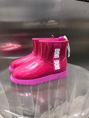 Ugg Boots Classic Clear Mini Hibiscus Pink  - 6