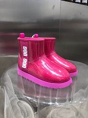 Ugg Boots Classic Clear Mini Hibiscus Pink  - 3