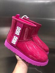 Ugg Boots Classic Clear Mini Hibiscus Pink  - 2