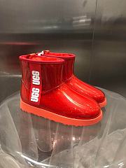 Ugg Boots Classic Clear Mini Ribbon Red - 3