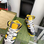 Gucci Basket Sneaker Black Demetra Yellow - 2