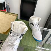 Gucci Basket Sneaker White Demetra Blue 661301 2SHA0 9014 - 3