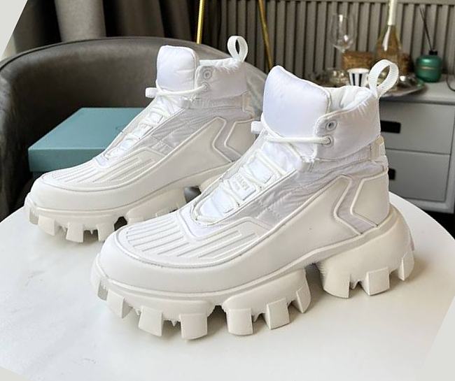 Prada Cloudbust Thunder Sneakers White - 1