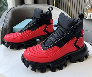 Prada Cloudbust Thunder Sneakers Red