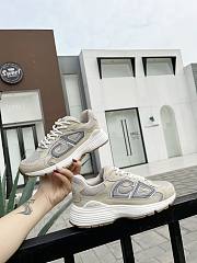 Dior B30 Sneaker Cream Mesh and Technical Fabric 3SN279ZMA_H161 - 3
