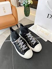 Dior Walk'n'Dior Sneaker Black Cannage Technical Mesh KCK276NKR_S900 - 5