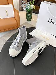 Dior Walk'n'Dior Sneaker Gray Cannage Technical Mesh KCK276NKR_S33G - 5