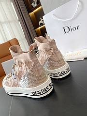 Dior Walk'n'Dior Sneaker Nude Cannage Technical Mesh KCK276NKR_S12U - 5