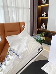Dior Walk'n'Dior Sneaker White Cannage Technical Mesh KCK276NKR_S10W - 5