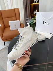 Dior Walk'n'Dior Sneaker White Cannage Technical Mesh KCK276NKR_S10W - 4