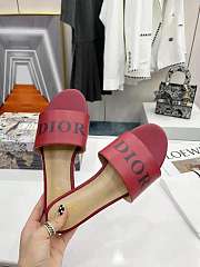Dior Slide Red - 4