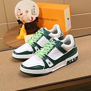 Louis Vuitton LV Trainer Sneaker Low Green - 1