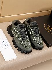 Prada Cloudbust Thunder Army Green Sneakers - 6