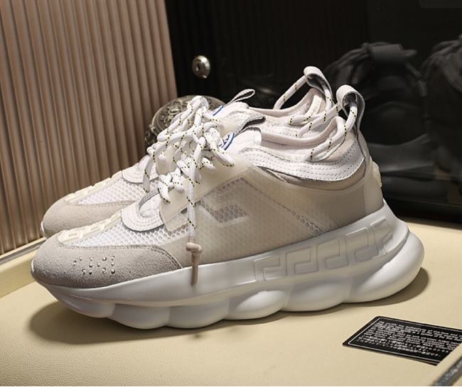 Versace Chain Reaction Trainers White - 1