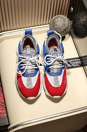 Versace Chain Reaction Trainers Blue Red - 5