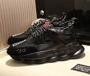Versace Chain Reaction Trainers Black - 1