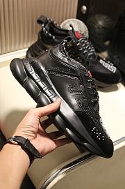 Versace Chain Reaction Trainers Black - 2